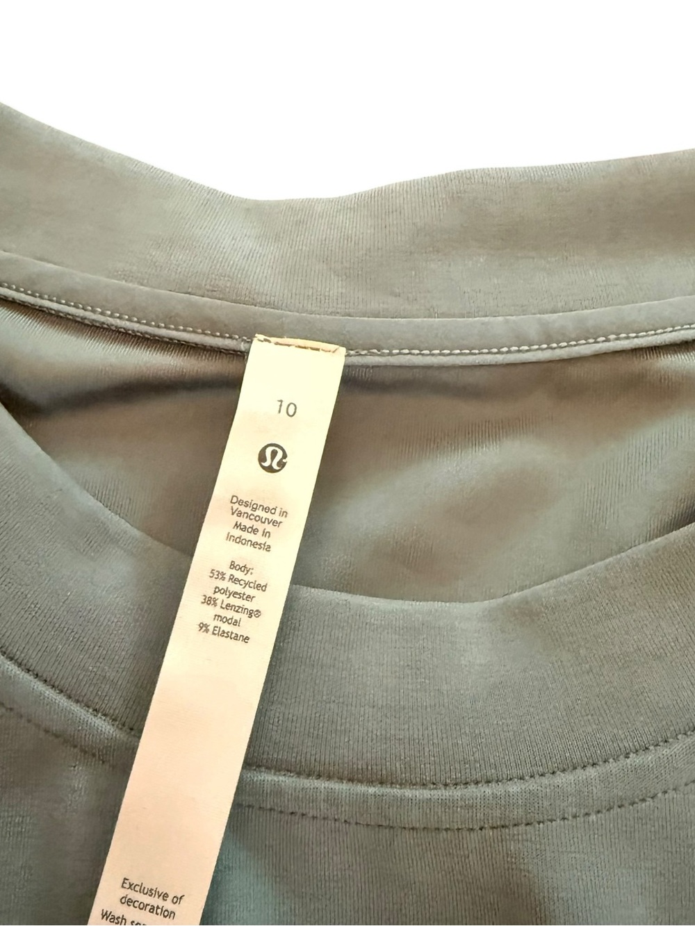 Lululemon Sweatshirt Crewneck Sage Green Soft - Picture 2 of 4